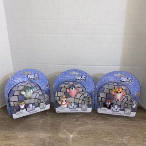 Pudgy Penguins Collectible Mini Figure Lot of 3 Packs of 2